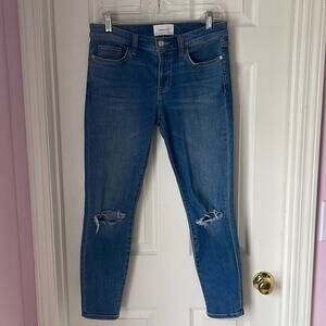Current/Elliot 10.15.9.5 2year destroyed ankle slouchy stiletto jeans